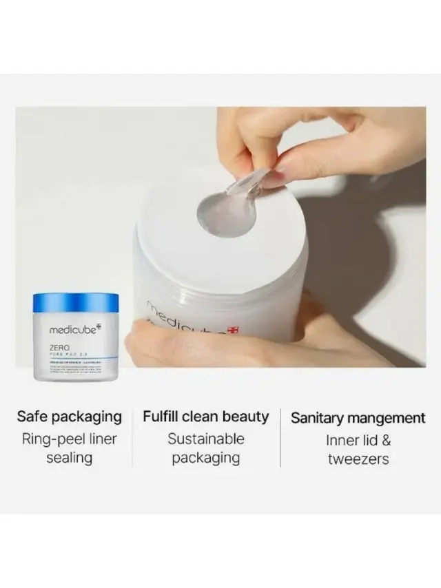 Medicube Zero Pore Pad Mild Απολεπιστικά δισκία για ευαίσθητο δέρμα 3