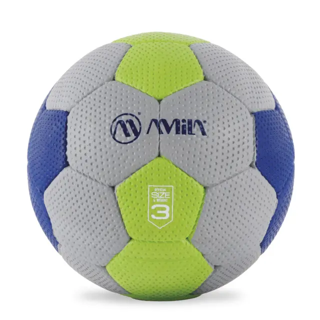 AMILA Μπάλα Handball Cellular Νο3 - Μπλε / Πράσινο / Γκρι (41320)