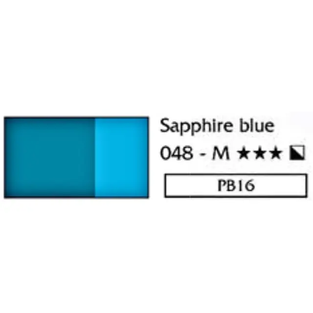 Λάδι Ζωγραφικής Lefranc Louvre - 048 Sapphire Blue - 20ml