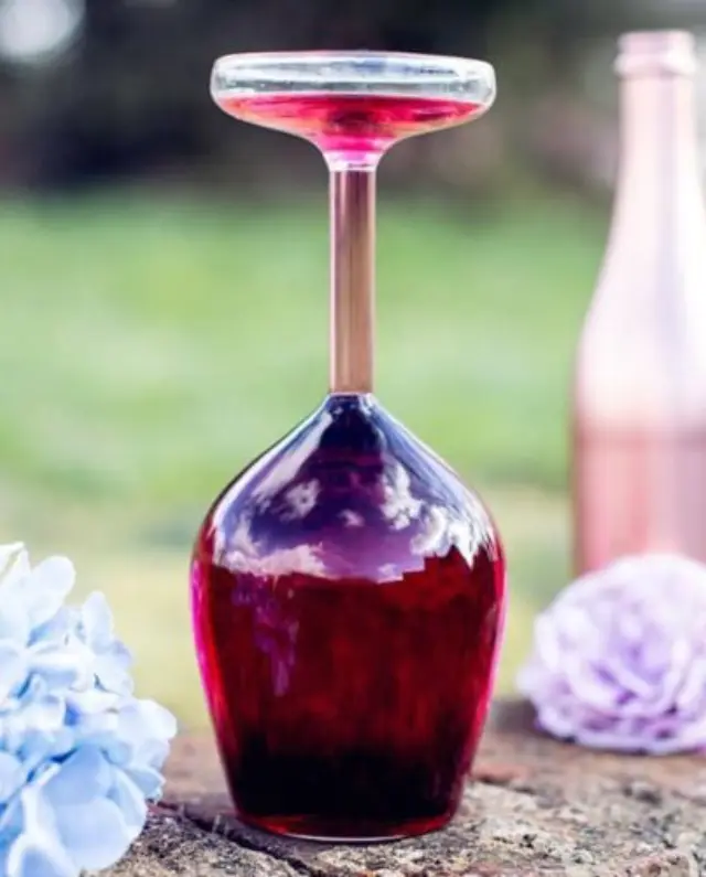 Winkee® Upside down Wine Glass 2
