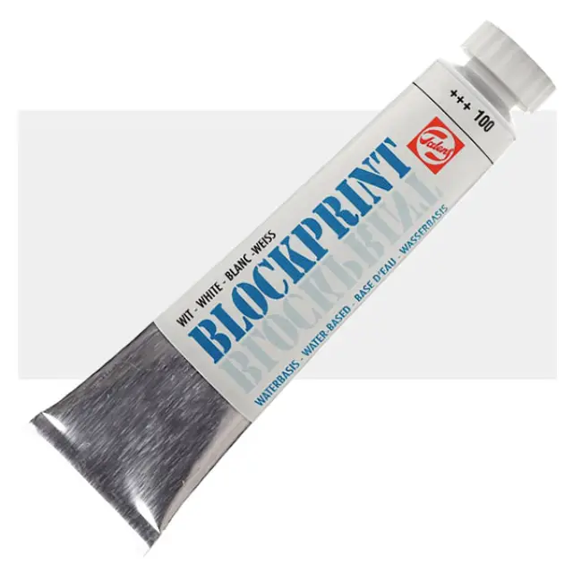 Talens Μελάνι Τυπώματος Blockprint - 100 White - 20ml