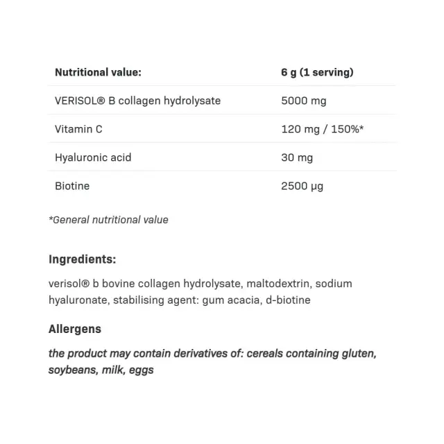ALLNUTRITION Alldeynn Collarose Natural, 300 g 2