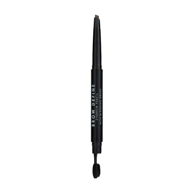 MUA Brow Define Eyebrow Pencil With Blending Brush Μολύβι για Φρύδια Dark Brown