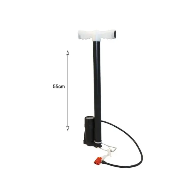 Τρόμπα χειρός με μανόμετρο - Lebangda Bicycle Air Pump 141224 2