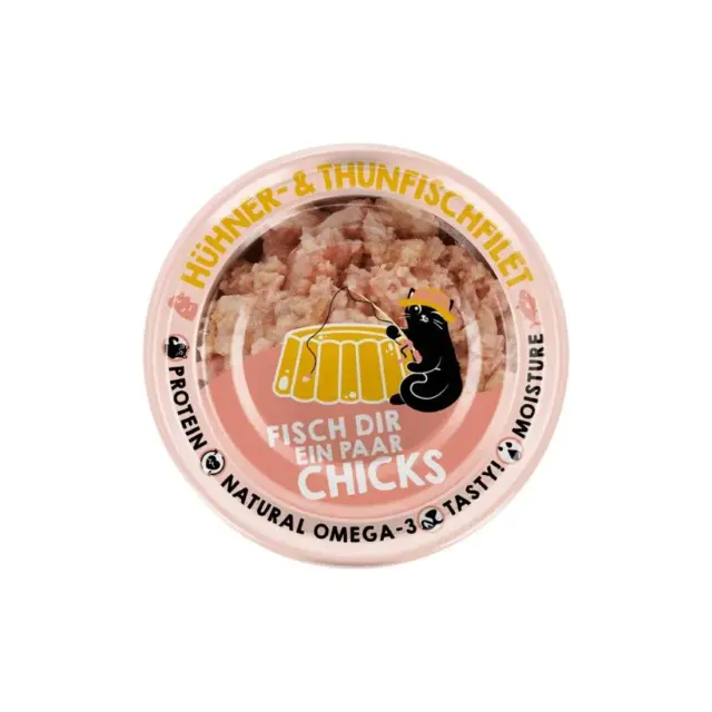 Lucky Lou ExtraFood Jelly Φιλέτο Τόνου & Κοτόπουλου