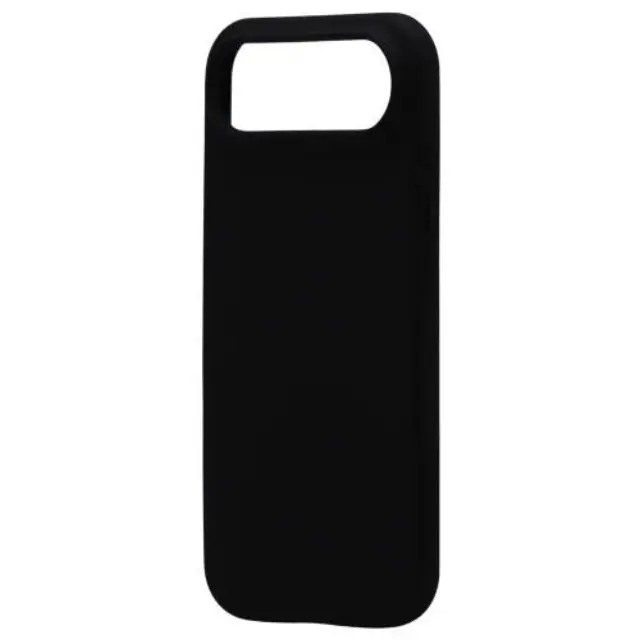 Θήκη Liquid Silicon inos Apple iPhone Air Velvet Μαύρο N68934