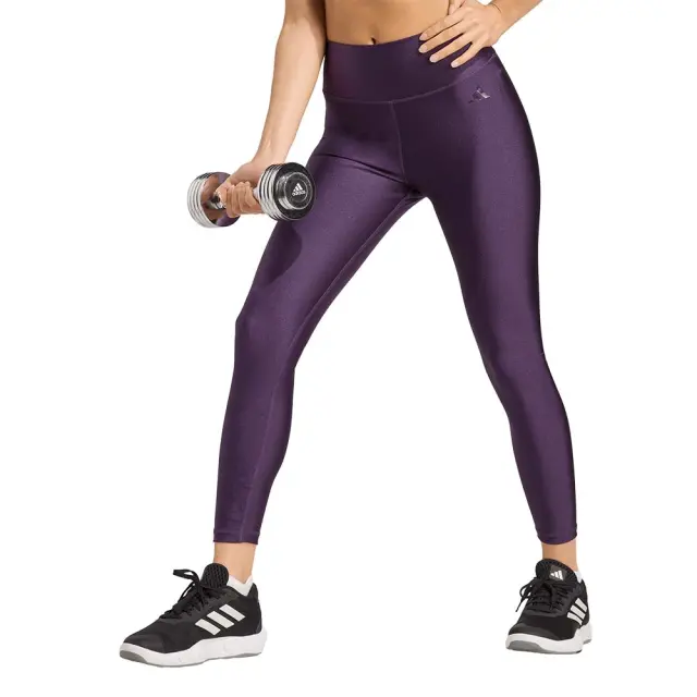 adidas Performance Women's Optime Essentials Shine Tight Μωβ JY4707 (adidas Performance)