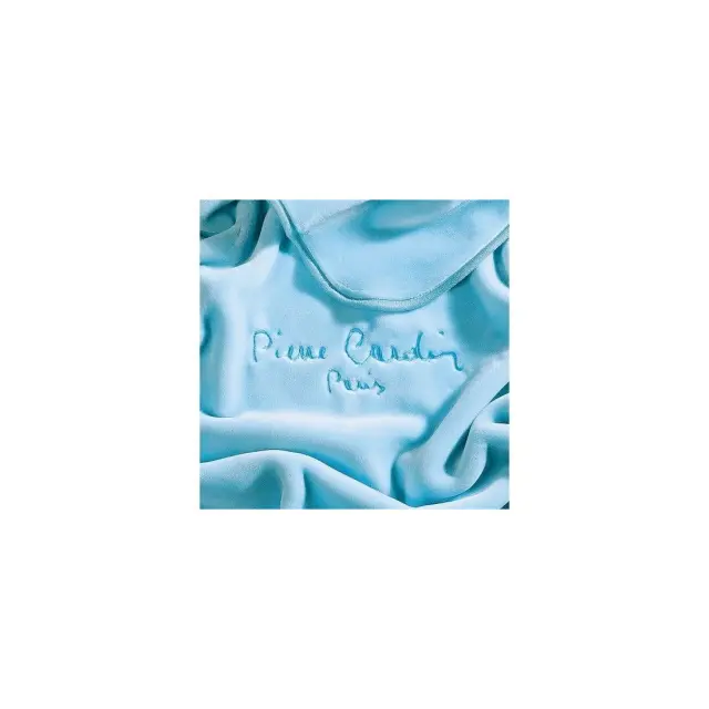 Κουβέρτα Βελουτέ Μονή Pierre Cardin Nancy 545/03 Light Blue 160x240