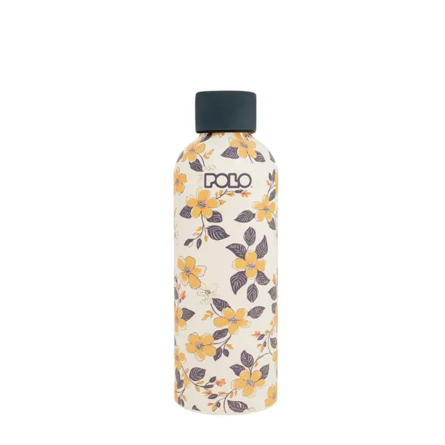 Παγούρι Θερμός Stainless Steel 500ml Blossom Μπλε / 949032-8475 (Polo)
