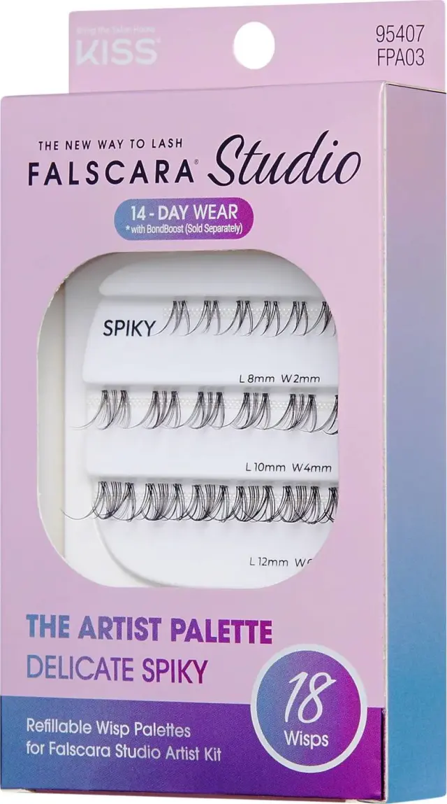 Kiss Falscara Studio Palette Παλέτα Βλεφαρίδων - 01 Spiky