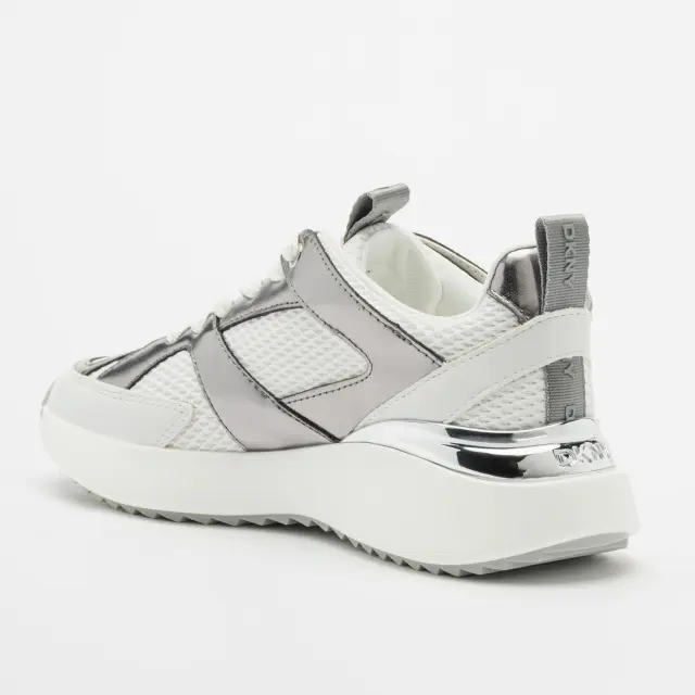 Γυναικεία Sneakers Dkny Zofi K1599546 White/Nickel Άσπρο - 37 3