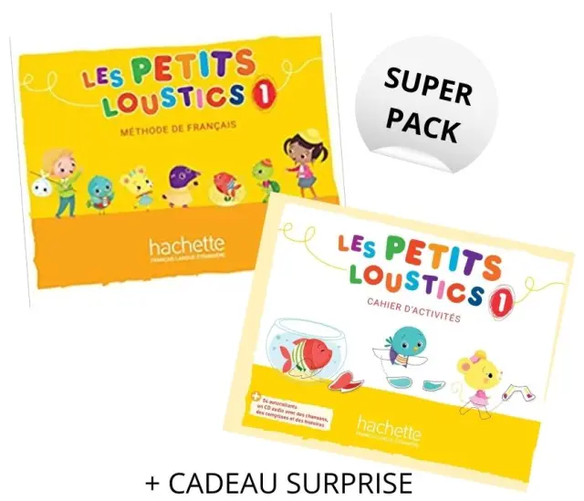 SUPER PACK LES PETITS LOUSTICS 1 (LE + CA + CADEAU SURPRISE)