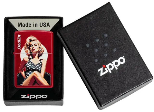 ZIPPO Αναπτήρας - 60007242 Vintage Pinup Design 3