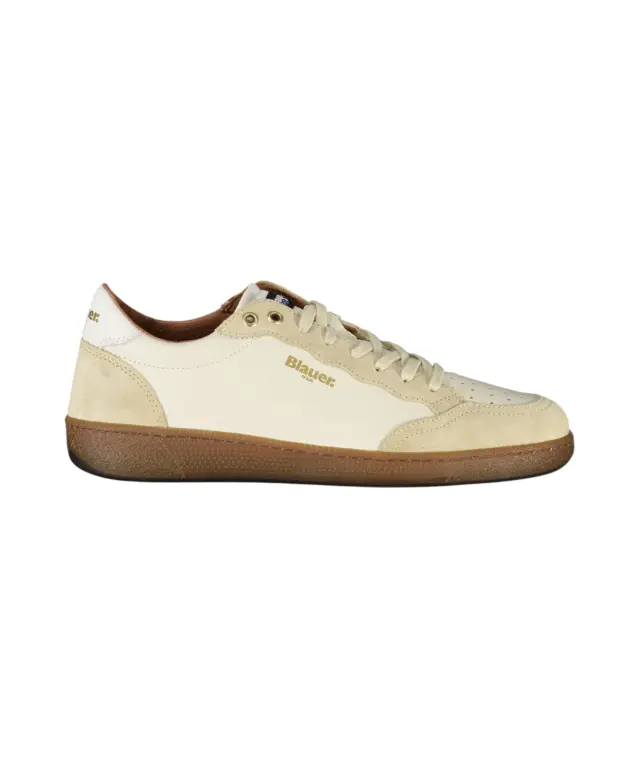 Blauer - Ανδρικά Sneakers F5MURRAY01LES-WHICRE Λευκό/Μπεζ - 44