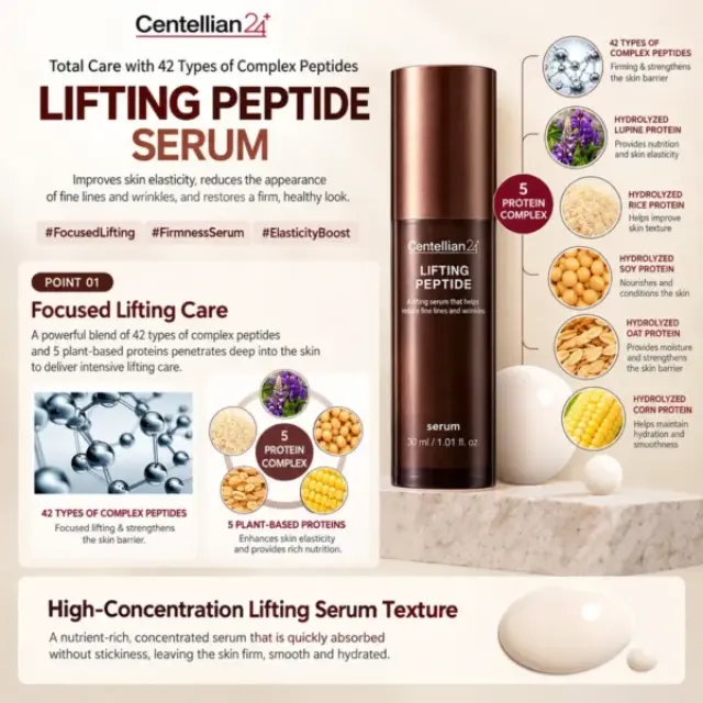 Centellian24 Lifting Peptide Serum Ορός συσφιξης Προσώπου με Πεπτίδια 30ml 2