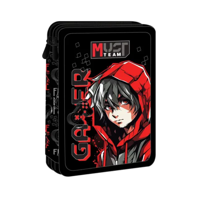 Must Κασετίνα Διπλή Γεμάτη Gamer (000586330)