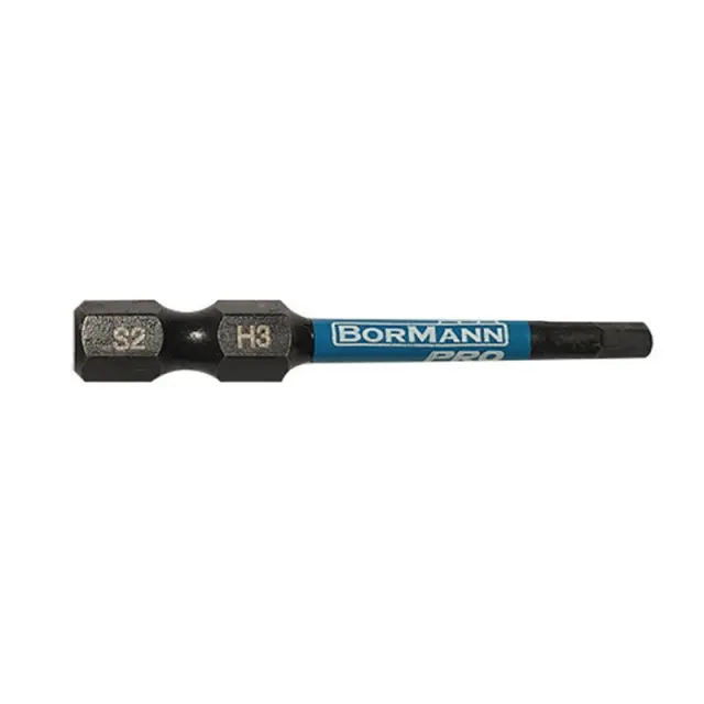 Bormann Pro BHT3684-2 Σετ 2 Μύτες Allen Impact S2 X-Pro H3x50mm