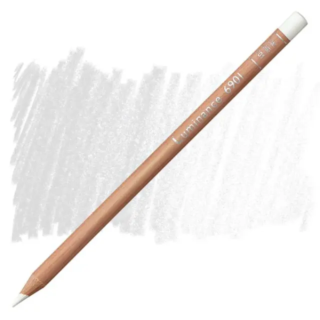 Ξυλομπογιά Caran d'Ache Luminance - 001 White