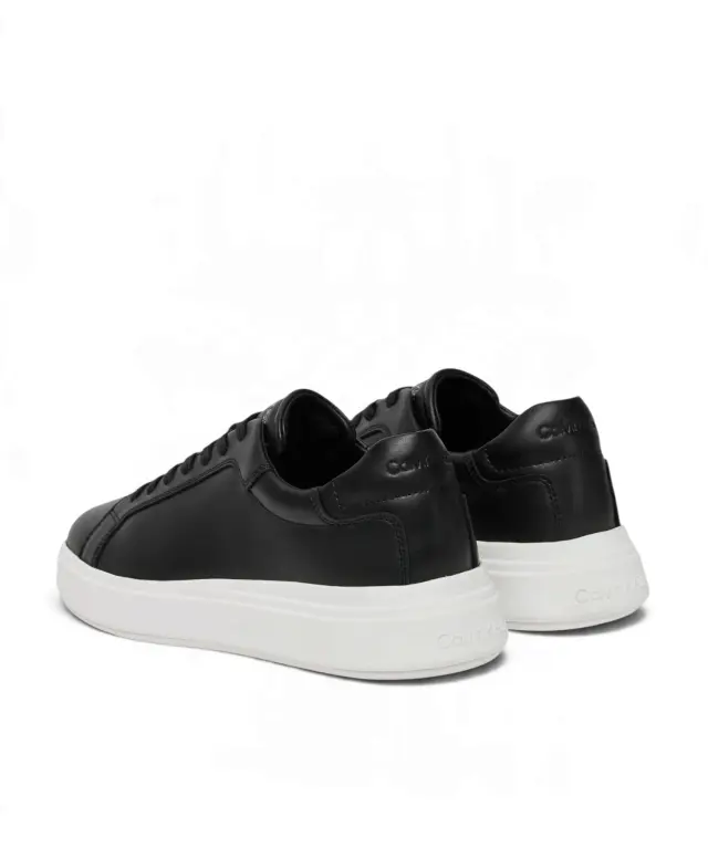 Calvin Klein - Ανδρικά Sneakers Low Top Lace Up Lth HM0HM01016-BEH Μαύρο 3