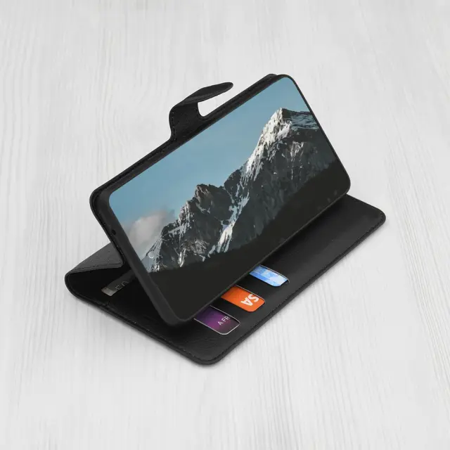 Techsuit - Leather Folio - Realme GT 6 / GT 6T - Black 3