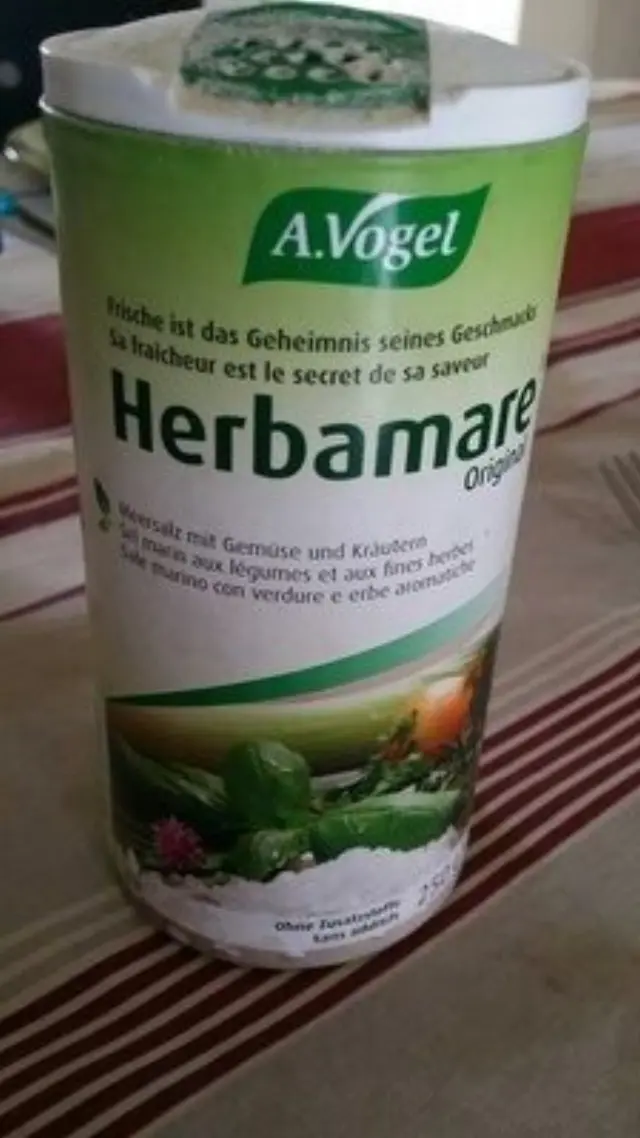 A. Vogel Herbamare Original Θαλασσινό Αλάτι Με Λαχανικά Βότανα & Φύκη Του Ωκεανού Με Πολύ Χαμηλή Περιεκτικότητα Σε Νάτριο 250gr
