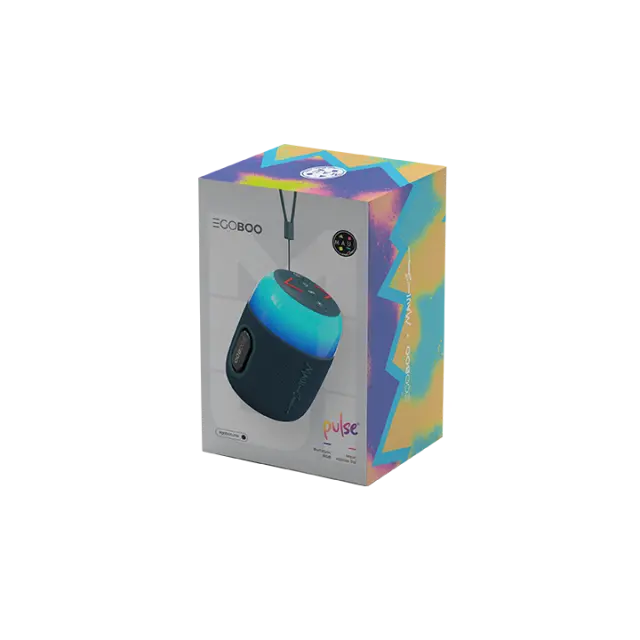 Egoboo X MAUI BT LED Speaker Pulse, Blue (MUS2BLU) 3