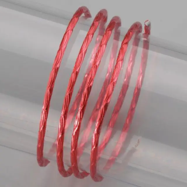 Σύρμα Αλουμινίου Vague Structure - Ø2mm - Rose - 2m