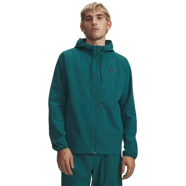Under Armour Men's Stretch Woven Windbreaker Πράσινο 6003001-338 (Under Armour)