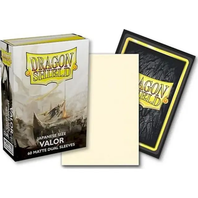 Dragon Shield Japanese size Matte Dual Sleeves - Valor (60 Sleeves) 2