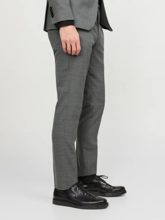 JPRSOLARIS TROUSER NOOS Light Grey Melange 2