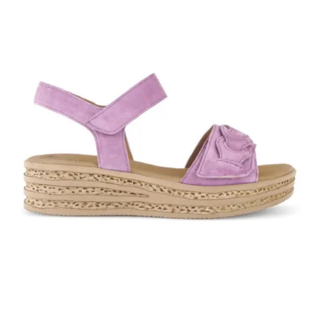 Gabor Πέδιλα Γυναικείο δέρμα Nubuck Μωβ GAB/44553 10-LILA - 36