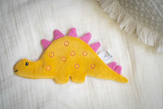 TIKIRI TOYS TIKIRI ΥΦΑΣΜΑΤΙΝΟ ΠΑΙΧΝΙΔΙ STEGOSAURUS ΜΕ CRINKLE 2