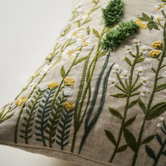Μαξιλαροθήκη 40x40cm GOFIS HOME Florette 206 2
