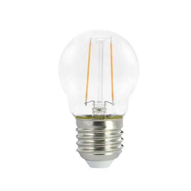LED FILAMENT G45 6,5W 2700K 360° 198-250V AC 806LM RA80 E27 2YEARS ΔΙΑΦΑΝΟ 78X45mm / ALINK65WW