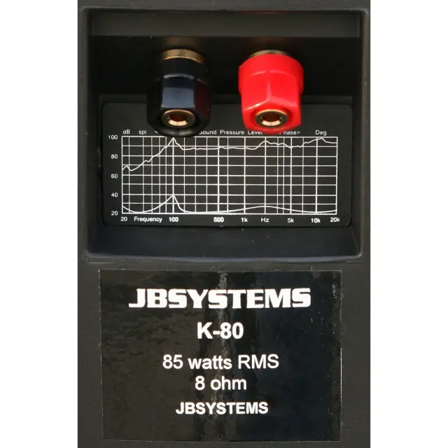 JBSYSTEMS K-80/BL ΠΑΘΗΤΙΚΑ ΗΧΕΙΑ ΖΕΥΓ 2