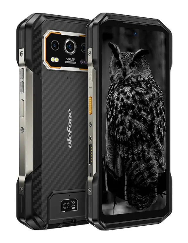 ULEFONE smartphone Armor 27, 6.78", 12/256GB, 10600mAh, IP68/IP69K, μαύρο