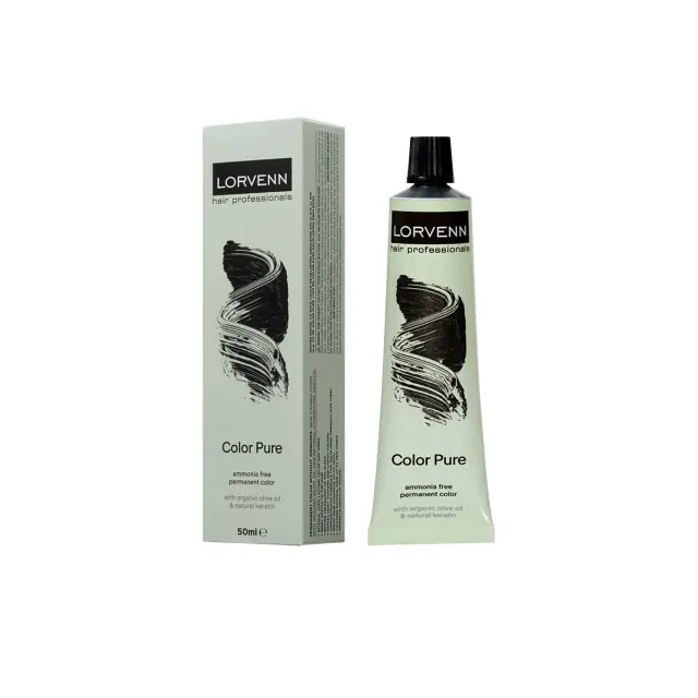 Lorvenn Color Pure Βαφή Μαλλιών Χωρίς Αμμωνία 0/6 Mixtone Κόκκινο Μαονί 50ml