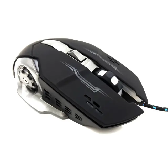 Ενσύρματο Ποντίκι Media-Tech COBRA PRO BORG MT1119 5 Πλήκτρων + Ροδέλα Κύλισης Κατάλληλο και για Αριστερόχειρες 3