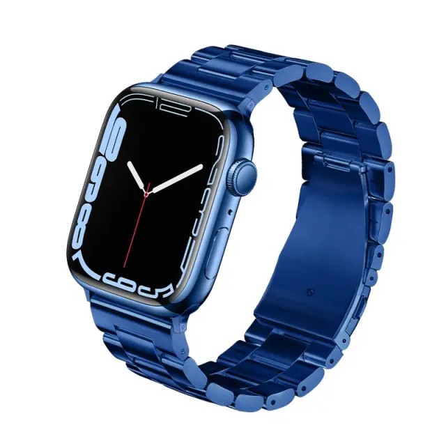 Watchband Hoco WA10 Grand series 38/40/41mm για Apple Watch 1/2/3/4/5/6/7/8/SE Stainless Steel Μπλε 2