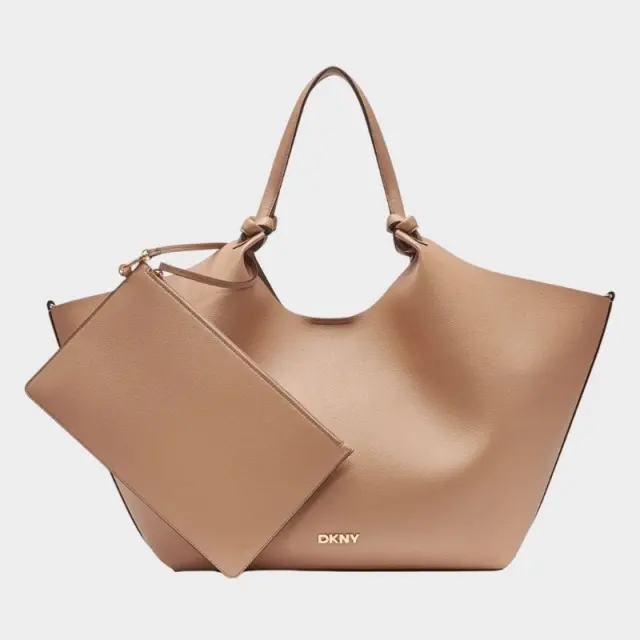 Τσάντα DKNY Paula R42BAE48-00K7 CAPPUCINO Καφέ - ONESIZE