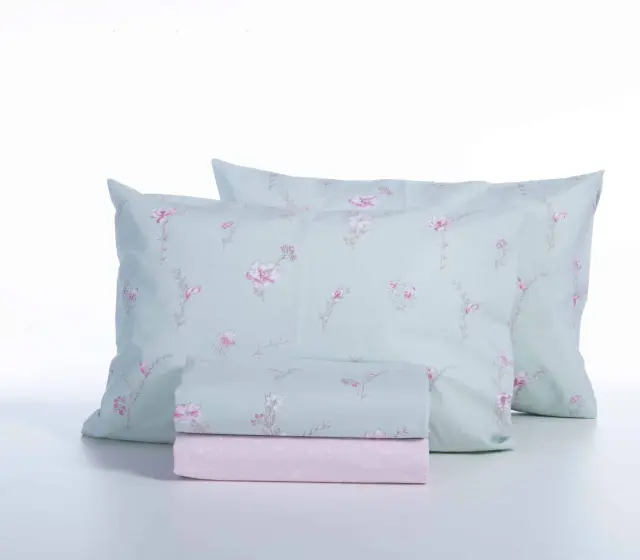 ΣΕΤ ΣΕΝΤΟΝΙΑ ΒΑΜΒΑΚΕΡΑ ΜΟΝΑ IRIDA 170X270 NEF-NEF HOMEWARE MINT 3