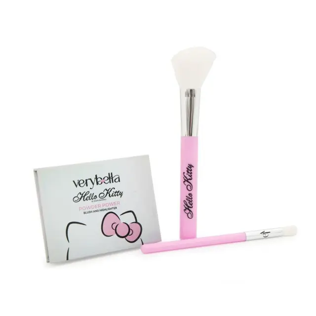 Σετ πινέλα με ρουζ & highlighter Very Bella Hello Kitty 2