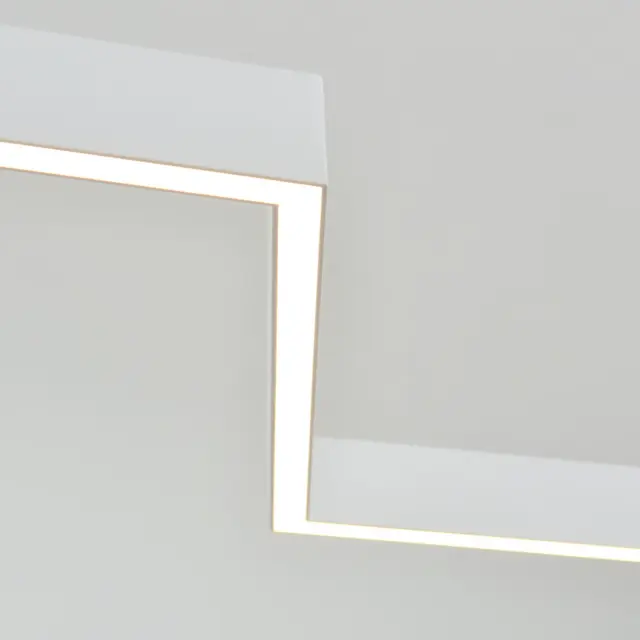 ΚΡΕΜΑΣΤΟ ΦΩΤΙΣΤΙΚΟ LED ACA KY011AD25WH ZIGZAG ΑΜΜΩΔΕΣ ΛΕΥΚΟ ΑΛΟΥΜΙΝΙΟ + ΣΙΛΙΚΟΝΗ 30W 2800K-3200K-4000K 1200LM IP20 1200MM / KY011AD25WH 2
