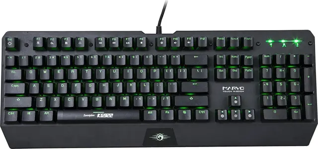 Marvo Gaming Μηχανικό Πληκτρολόγιο με Custom διακόπτες και φωτιζόμενα πλήκτρα KG922 2