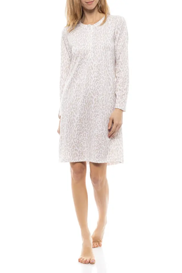 W1201 - Type - NIGHTGOWN BEIGE WHITE LEO