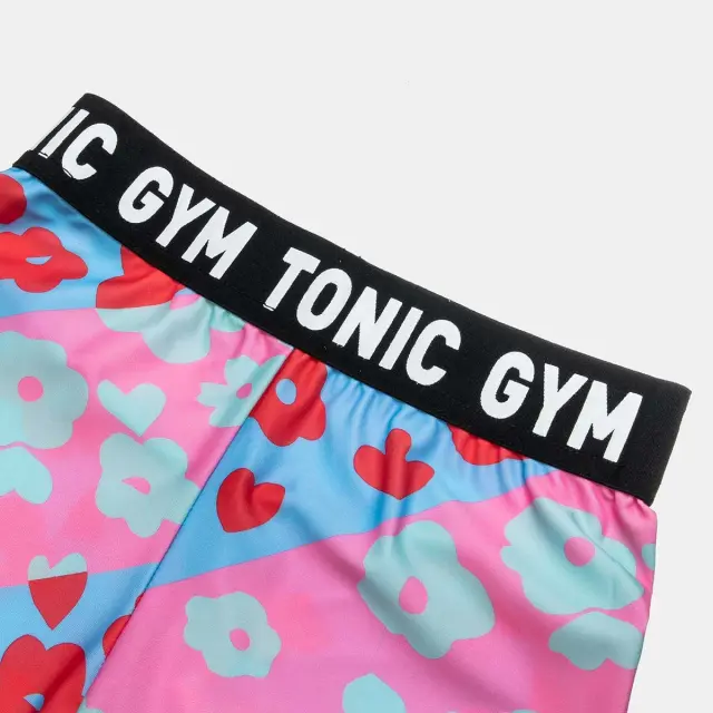 Κολάν biker Gym Tonic πολύχρωμο 2