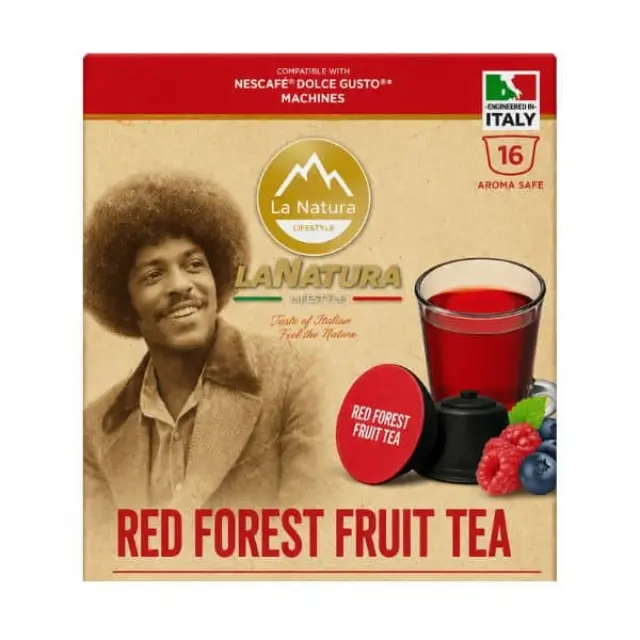 La Natura Lifestyle Red Forest Fruit Tea 16 τμχ | Dolce Gusto
