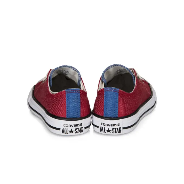 Converse Unisex Youth Chuck Taylor All Star OX Two Color Chambray Κόκκινο 659966C (Converse) - 30 2