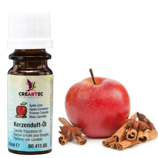Creartec Άρωμα για Κερί - Μήλο-Κανέλλα - 10ml