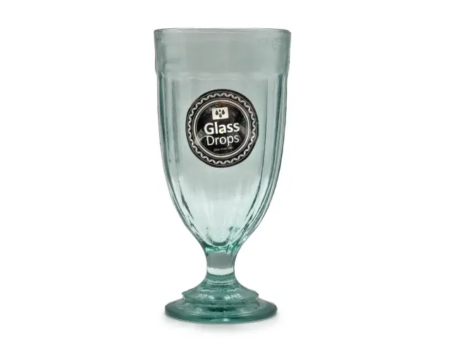 Ποτήρι Glass Drops Casual (1393) Από ανακυκλωμένο γυαλί, Χωρητικότητας 400ml, Διαστάσεων Ø 9.5 x Υ 18.5 cm 1393 3